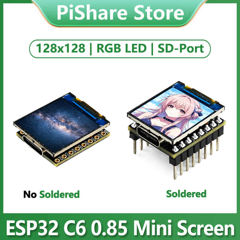 Esp32 C6 - Placa de Desarrollo ESP32-C6 con Pantalla