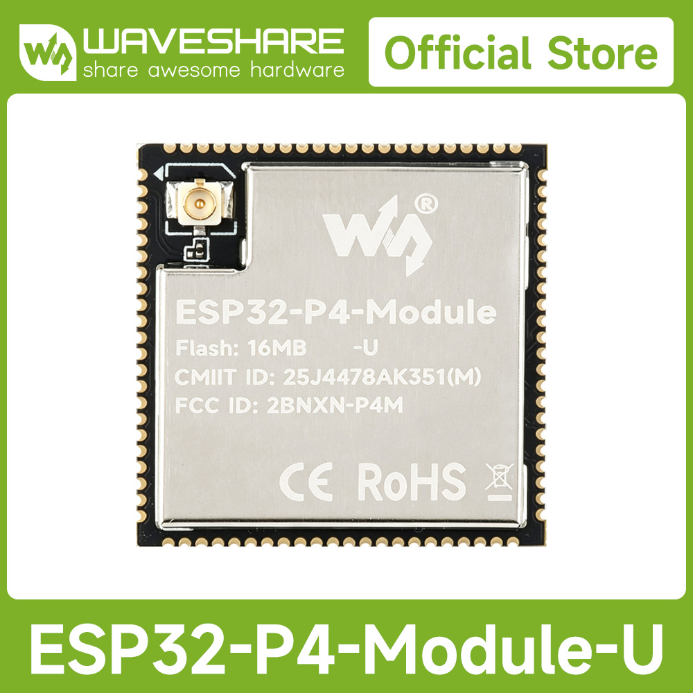Esp32 Wifi Bluetooth Module - Placa central de módulo Waveshare ESP32-P4,