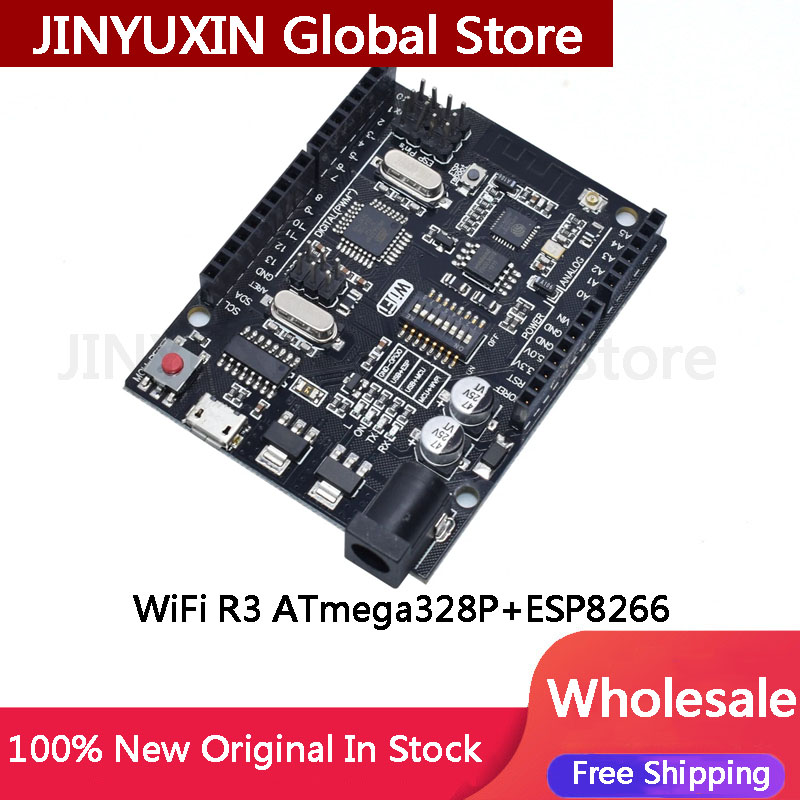 1 Uds UNO R3 + WiFi ATmega328P - Esp8266 Nodemcu reseña y precio